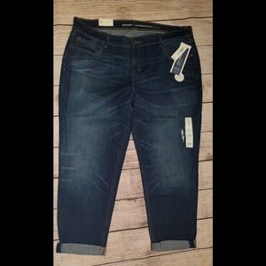 Boyfriend skinny crop jeans
